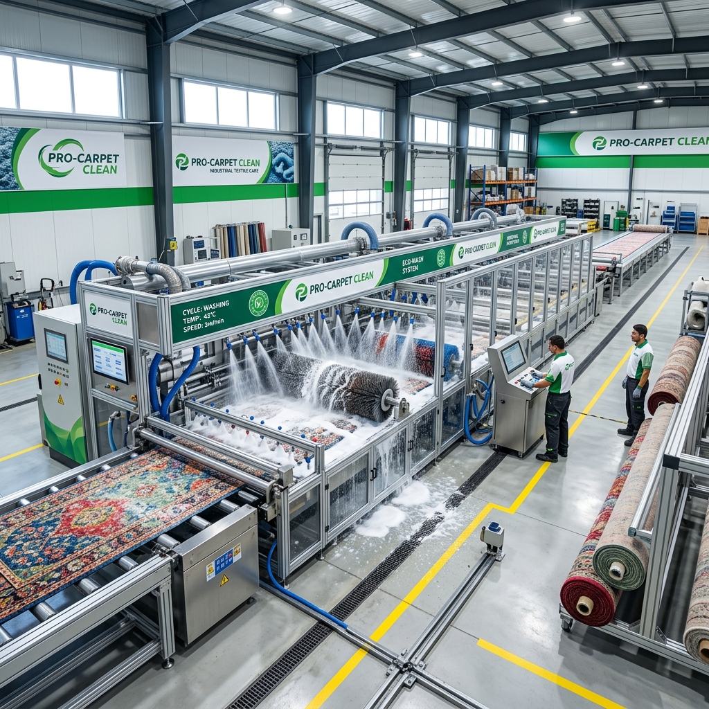 Zümrüt Halı Yıkama Makinesi